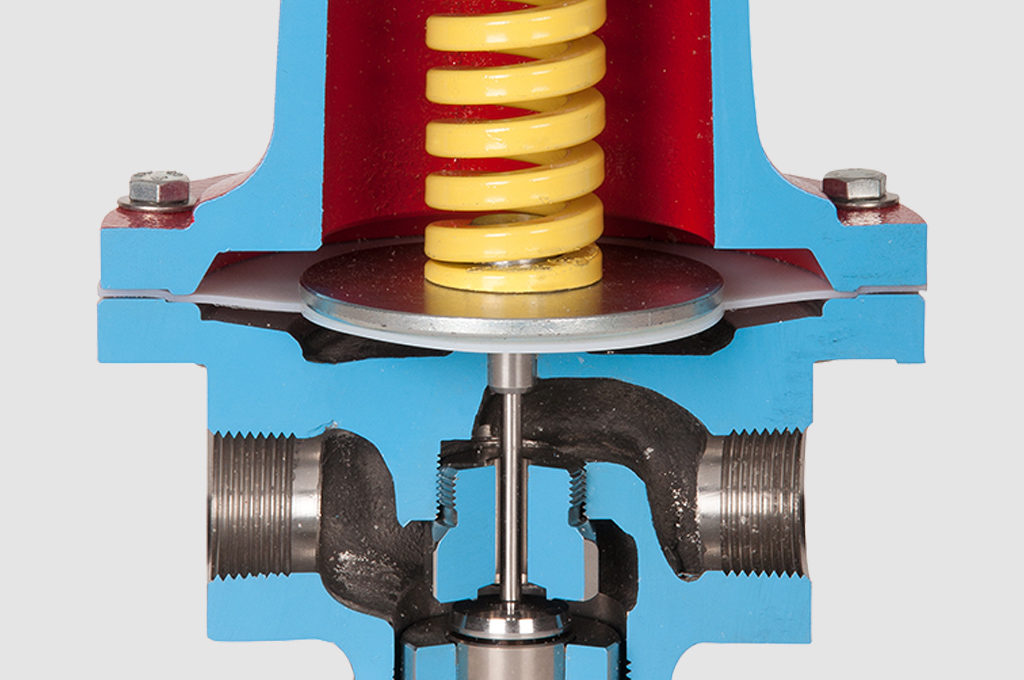 Picture of valve with Jorlon diaphragm