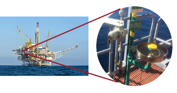 Eye irrigation station using a Mark 68G